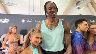 DWTS Stars Dwight Howard amp Daniella Karagach Talk Height Difference quotWe Just Go With the Flowquot [upl. by Nnylkoorb]