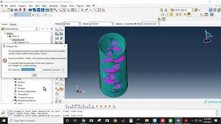 bond stress estimation in ABAQUS of CFST stud column tutorial bond strength determination [upl. by Bethesda]