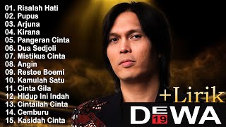 Lagu Terbaik DEWA 19 Indonesia Terbaik amp Terpopuler Tahun 2000an [upl. by Kenweigh]