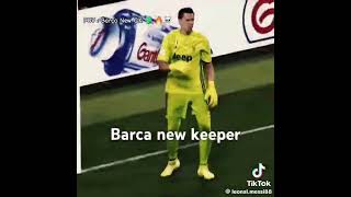 Barca new keeper [upl. by Norvun]