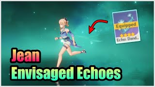 How to get Envisaged Echoes Jean  Genshin Impact [upl. by Olen]