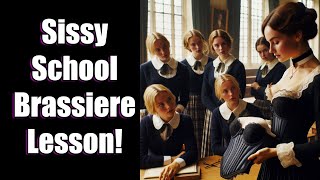 ASMR FLR Sissy School Brassiere Lessons  CD TG M2F [upl. by Eilarol595]