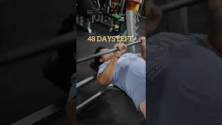 48 DAYS LEFT 50dayschallenge weightloss weightlossjourney fatloss journey workout [upl. by Naus]