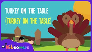 Thanksgiving Dinner Lyric Video  The Kiboomers Preschool Songs for Circle Time [upl. by Tiraj]