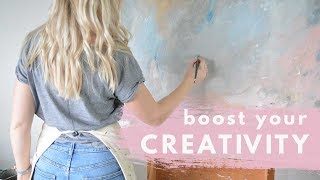 5 Ways to BOOST Your CREATIVITY  Artistic Life Hacks [upl. by Yrakcaz]