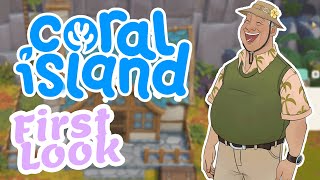 Lets Play Coral Island  Ep 1 Our first look at Coral Island [upl. by Arracahs376]