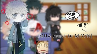 MHA React to MYN as part 11 [upl. by Kathi276]