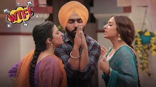 Sargun Mehta amp Nimrat Khaira Funny Scenes  Punjabi Comedy Scenes  Movie Clips  Qismat Part  4 [upl. by Haymo]