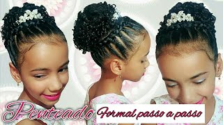 Penteado de formatura  festa 15 [upl. by Ibson]