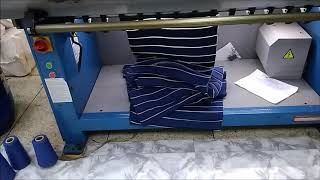 Flat Bed jacquard knitting Machine [upl. by Floris]