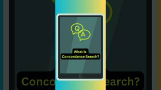 What is Concordance Search localization [upl. by Bouzoun934]