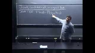 Lecture 19 Joint Conditional and Marginal Distributions  Statistics 110 [upl. by Enelrad]