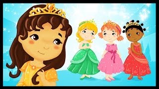 Les petites princesses du monde  Chanson  Comptine [upl. by Dawes]