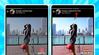 Como SUBIR Fotos a Estados de WhatsApp SIN PERDER CALIDAD [upl. by Lello163]