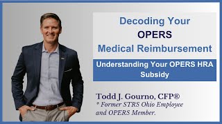 Decoding Your OPERS Medical Reimbursement [upl. by Enylodnewg]