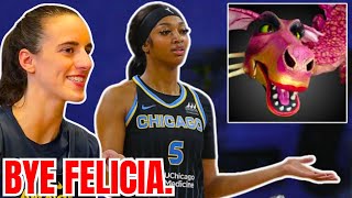 WNBA Savior ANGEL REESE gets EJECTED Caitlin Clark Fans CRUSH HER into DUST on Social Media [upl. by Nalniuq]