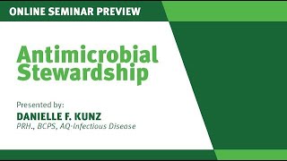 Antimicrobial Stewardship [upl. by Xel662]