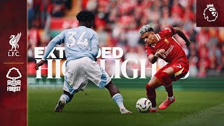 Extended Highlights Liverpool 01 Nottingham Forest  Reds first Premier League defeat [upl. by Selig884]