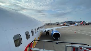 Jet2 737800 takeoff from Birmingham [upl. by Akemad925]