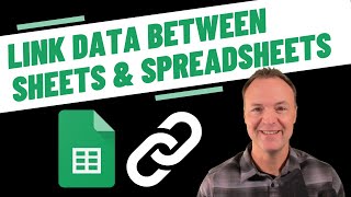 How to Link Data Between Sheets and Spreadsheets in Google Sheets [upl. by Alrak]