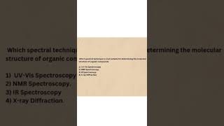 Spectroscopy structure elucidation [upl. by Linehan]