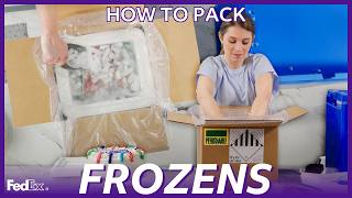 How to pack and ship perishables frozen food – FedEx [upl. by Dirfliw820]