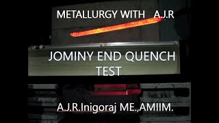 JOMINY END QUENCH TEST [upl. by Einegue]