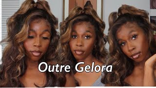 NEW Outre Perfect Hairline “Gelora” ￼ DRST2Chocolate Caramel [upl. by Shelton]