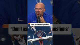 Jason Kidd wasnt a fan of this question shorts [upl. by Tyne]