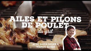 Les ailes et pilons de poulet parfaits du gril [upl. by Carol]