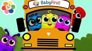 Las Ruedas del Bus y más Canciones Infantiles  Videos para Niños  BabyFirst Español [upl. by Cassi917]