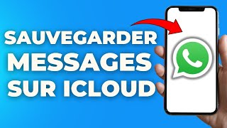 Comment Sauvegarder Les Messages Whatsapp Sur Icloud [upl. by Sparhawk567]