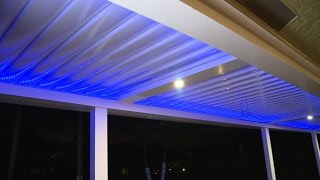 The power of a pergola Powered Louver Roof Systems [upl. by Ecirted]