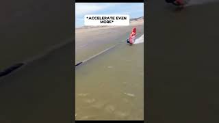 Speed windsurfing in Luderitz Namibia [upl. by Zoeller]