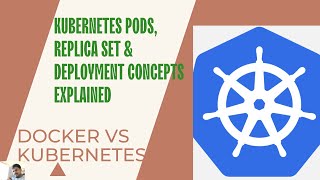 KUBERNETES DEPLOYMENT  REPLICASETS  PODS  Docker vs Kubernetesk8s devops docker kubernetes [upl. by Anippesuig127]