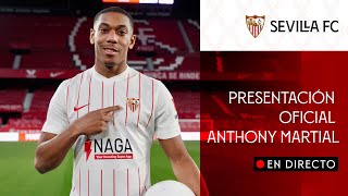 Presentación oficial de Anthony Martial 🚨 📡 [upl. by Ambert]