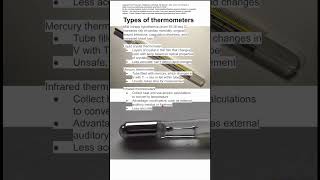 Types of thermometers [upl. by Ashlen]