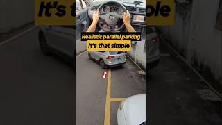 Easy Parallel Parking Guide for Beginners cardrivingtips automobile shorts [upl. by Sheryle]