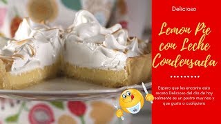 Lemon Pie con Leche Condensada [upl. by Aryan]