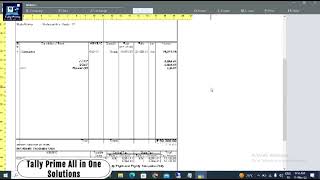 TallyPrime A4 print Page Setup and Full A4 paper Size Print 14 [upl. by Rosabelle]