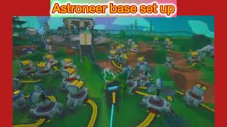 Astroneer base set up [upl. by Sandeep]