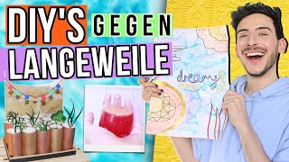 DIYs gegen Langeweile Zuhause 😍 5 DIY Projekte selber machen gegen Langeweile  Dimxoo [upl. by Faline525]