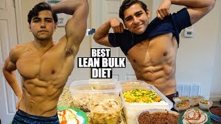 The Best Lean Bulk Diet To Build Muscle Mass  Full Day Of Eating [upl. by Akissej531]