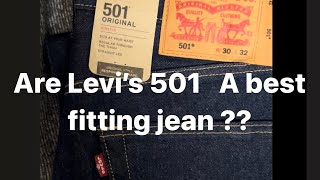 Are Levi’s 501 a best fitting jean [upl. by Kenlay]