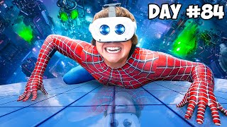 I Survived as Spiderman for 100 Days [upl. by Hgielyak302]