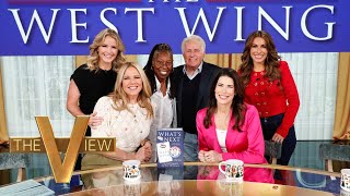 The West Wing Cast Members Reunite On The View With New Book  The View [upl. by Daniel]