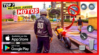 🔴 Cuales son los 7 Mejores Juegos De MOTOS 🏍️ Para ANDROID amp iOS sin internet en 2024 ✅ ULTRA HD [upl. by Shandy91]