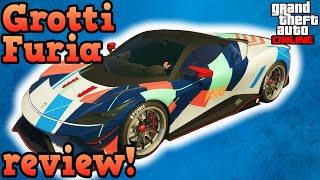 Grotti Furia review  GTA Online guides [upl. by Nnyloj135]