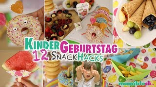 12 Snack und Party Hacks 🎉🎈 Stressfrei  Zeit sparen  mamiblock [upl. by Deehsar]