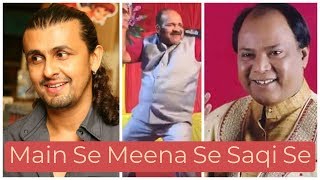 Sonu Nigam Vs Mohammed Aziz  Aap Ke Aa Jane Se  Dancer Uncle [upl. by Kotto]